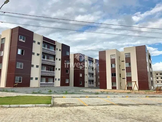 Apartamento com 57m² 2 quartos e 2 banheiros, para alugar, no bairro Aluízio Campos em Campina Grande