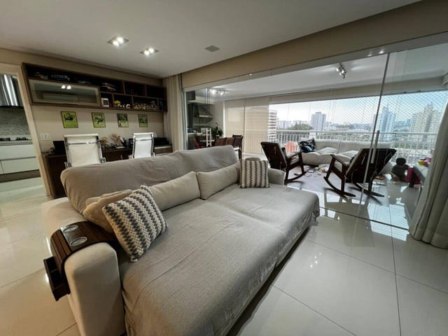 Foto do Apartamento - Apartamento com 3 Suites à venda com 160 m² - Andar Alto com Varanda Gourmet - Sofisticação e Conforto | Paulista Imóveis