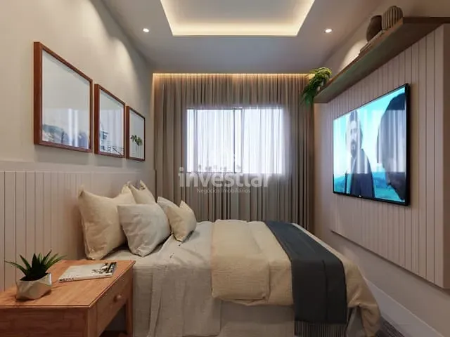 Apartamento 2 quartos e 1 banheiro, à venda, no bairro Bodocongó em Campina Grande