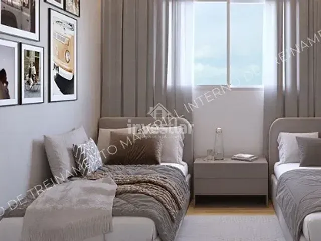 Apartamento 2 quartos e 1 banheiro, à venda, no bairro Três Irmãs em Campina Grande