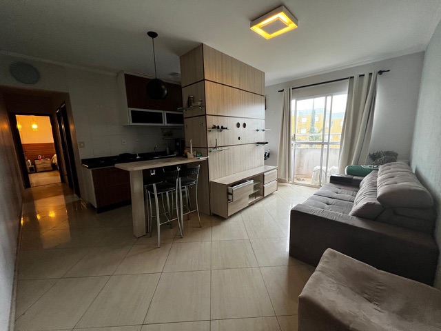 Apartamento com 54m² 1 quarto e 1 banheiro, à venda, no bairro Residencial das Ilhas em Bragança Paulista