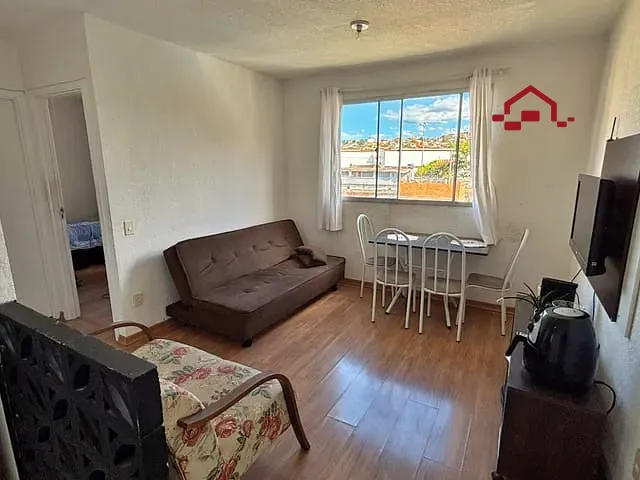 Apartamento 2 quartos e 1 banheiro, à venda, no bairro São Gabriel em Belo Horizonte