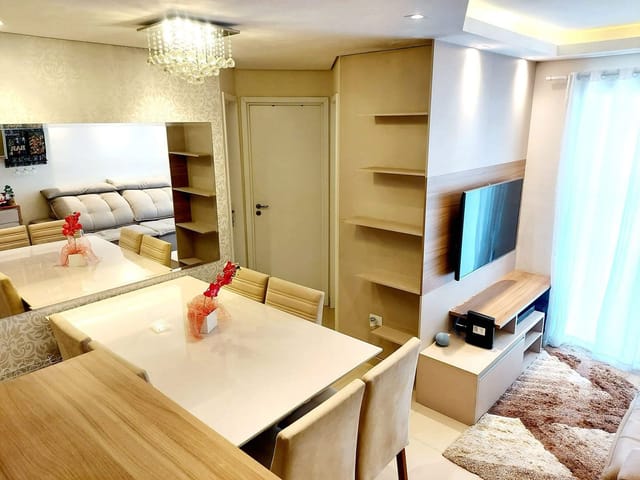 Apartamento 2 quartos e 1 banheiro, à venda, no bairro Bairro do Uberaba em Bragança Paulista