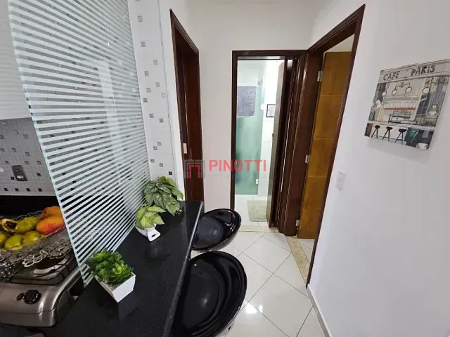 Apartamento 2 quartos e 1 banheiro, à venda, no bairro Centro em São Bernardo do Campo