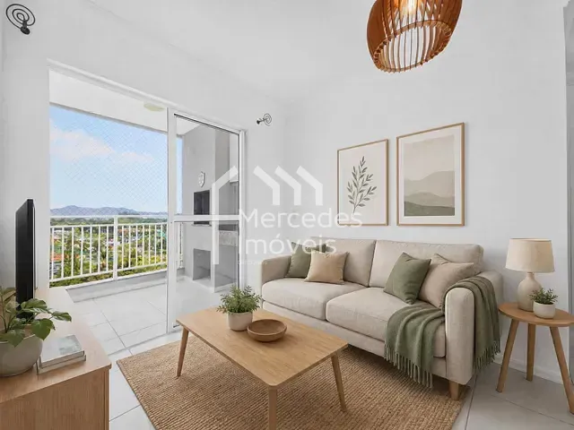 Apartamento com 60m² 2 quartos e 1 banheiro, para alugar, no bairro Ressacada em Itajaí