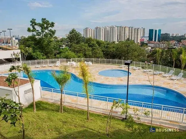 Apartamento 2 quartos e 1 banheiro, para alugar, no bairro Jardim Monte Alegre em Taboão da Serra
