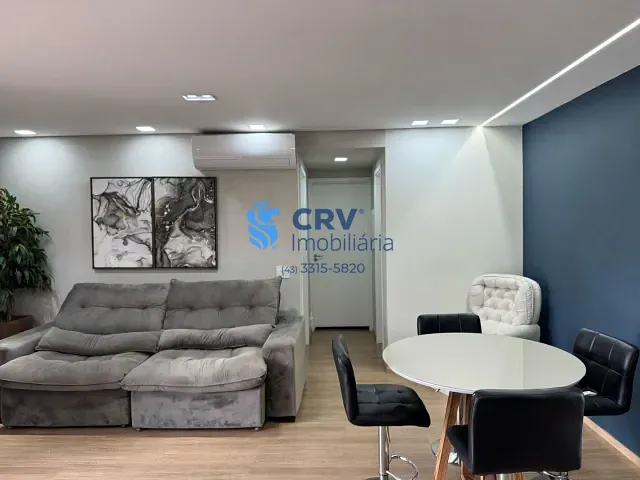 Apartamento com 150m² 2 quartos e 2 banheiros, à venda, no bairro Gleba Palhano em Londrina