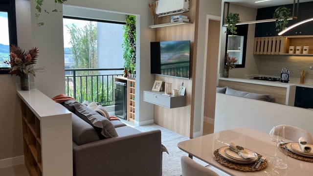 Apartamento com 49m² 2 quartos e 1 banheiro, à venda, no bairro Aparecida em Bragança Paulista