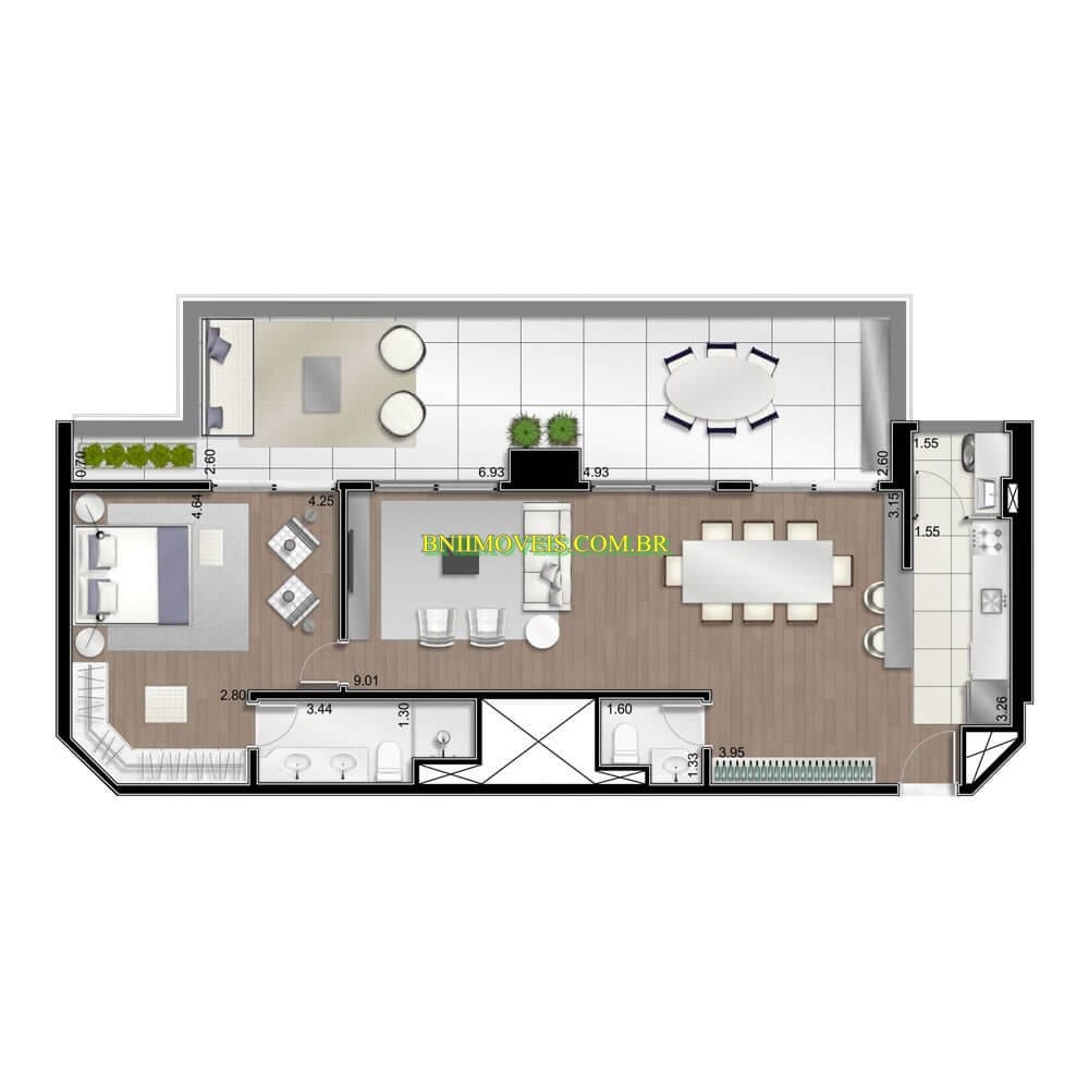 Apartamento, 4 quartos, 55 m² - Foto 10