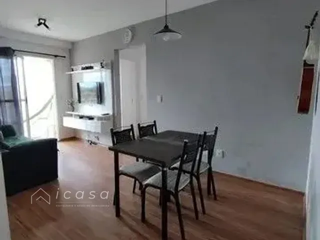 Apartamento com 53m² 2 quartos e 2 banheiros, à venda, no bairro Parque Residencial Flamboyant em São José dos Campos