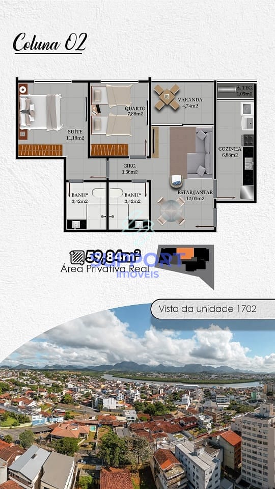 Apartamento, 1 quarto, 73 m² - Foto 6