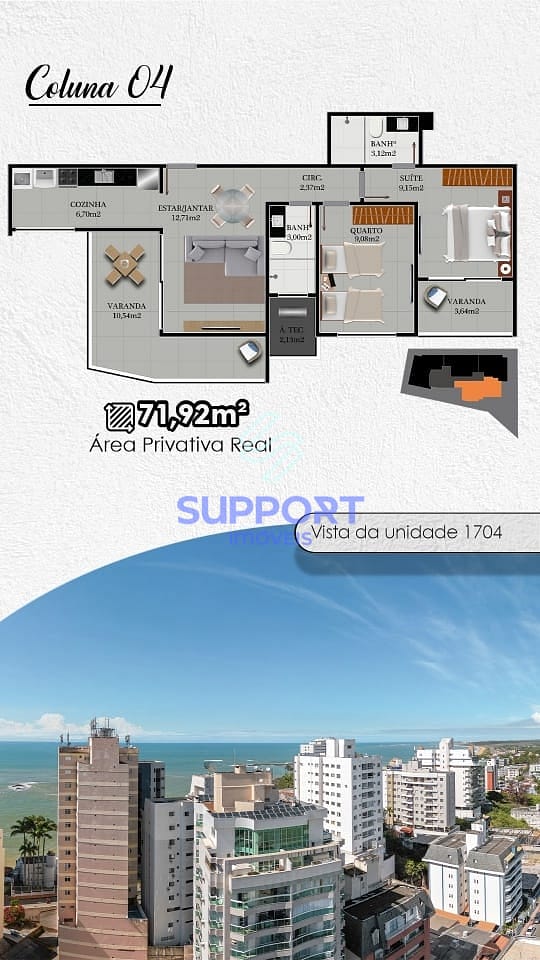 Apartamento, 1 quarto, 73 m² - Foto 8