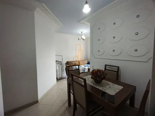 Apartamento com 60m² 2 quartos e 1 banheiro, à venda, no bairro Vila Alzira em Santo André