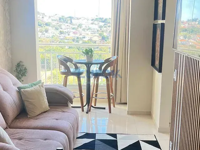 Apartamento com 54m² 2 quartos e 2 banheiros, à venda, no bairro Ortizes em Valinhos