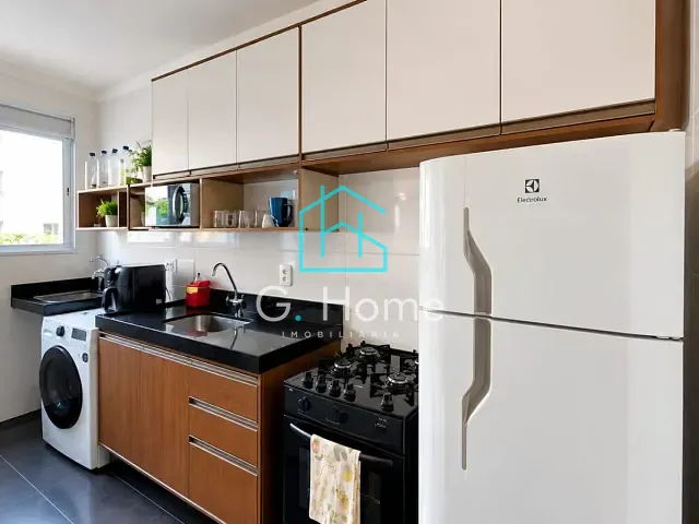 Apartamento com 50m² 2 quartos e 1 banheiro, à venda, no bairro Gleba Ribeirão Limeiro em Londrina