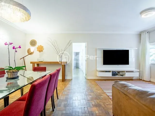 Apartamento com 180m² 3 quartos e 3 banheiros, à venda, no bairro Higienópolis em São Paulo