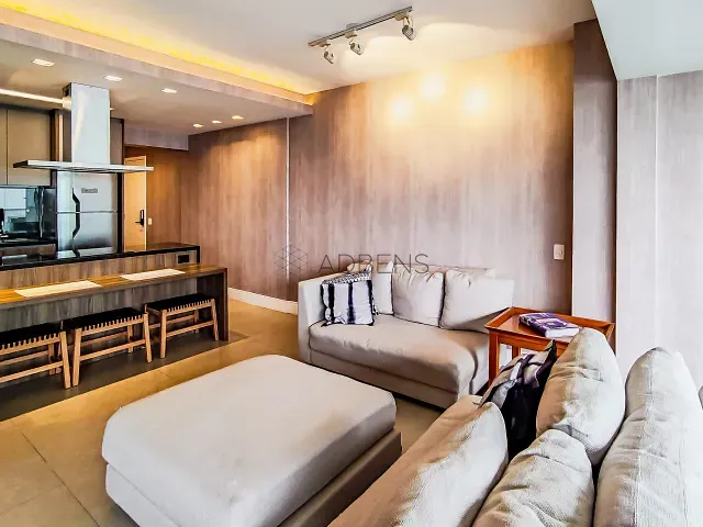 Apartamento 1 quarto e 2 banheiros, para alugar, no bairro Brooklin Paulista em São Paulo