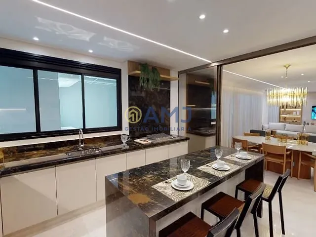 Apartamento 4 quartos e 4 banheiros, à venda, no bairro Setor Marista em Goiânia
