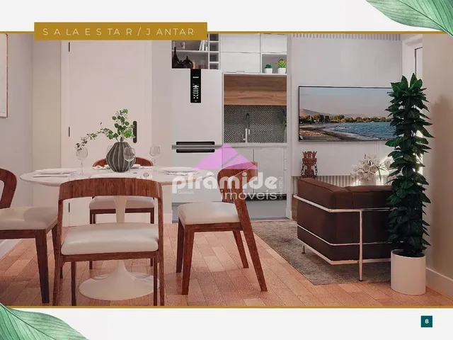 Apartamento com 10m² 3 quartos e 2 banheiros, à venda, no bairro Parque Residencial Flamboyant em São José Dos Campos
