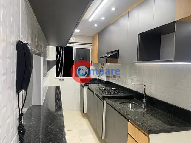 Apartamento 2 quartos e 1 banheiro, para alugar, no bairro Vila Augusta em Guarulhos