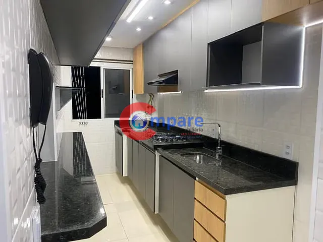 Apartamento 2 quartos e 1 banheiro, para alugar, no bairro Vila Augusta em Guarulhos