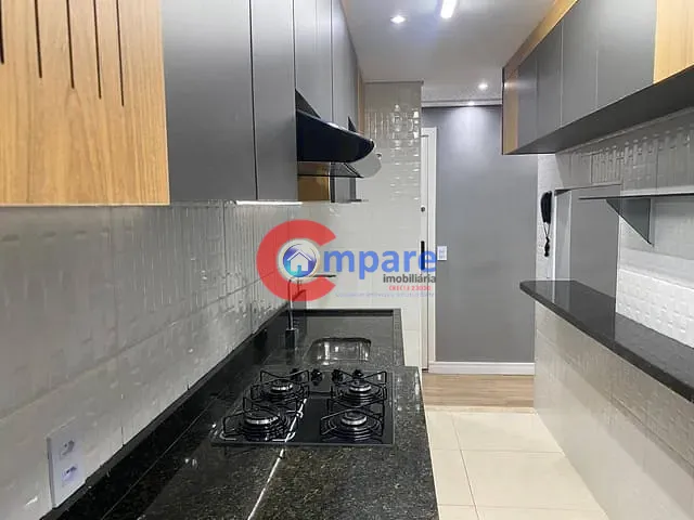 Apartamento 2 quartos e 1 banheiro, para alugar, no bairro Vila Augusta em Guarulhos