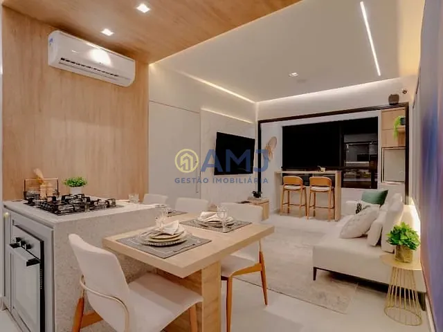 Apartamento 2 quartos e 2 banheiros, à venda, no bairro Vila Rosa em Goiânia