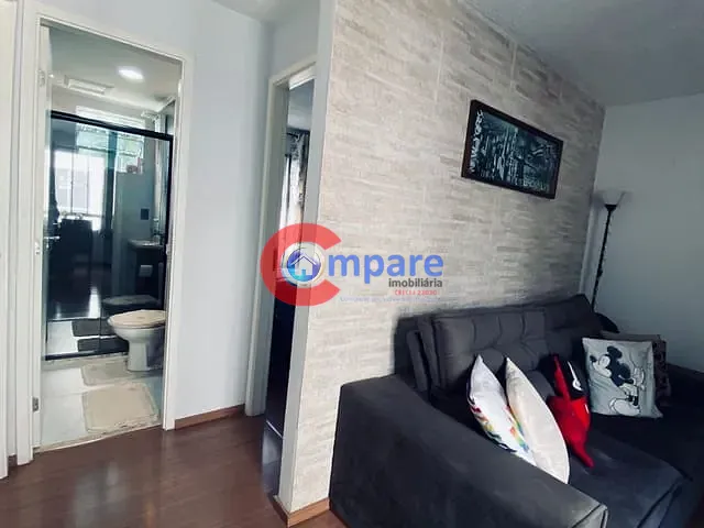 Apartamento 2 quartos e 1 banheiro, à venda, no bairro Vila Alzira em Guarulhos