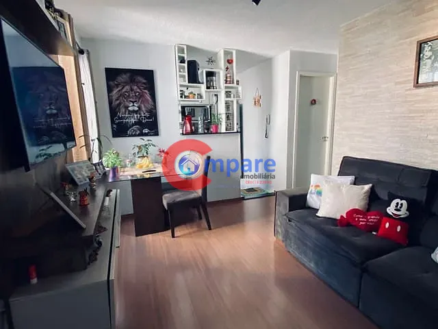 Apartamento 2 quartos e 1 banheiro, à venda, no bairro Vila Alzira em Guarulhos