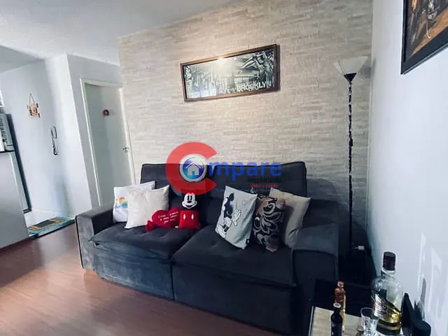 Apartamento 2 quartos e 1 banheiro, à venda, no bairro Vila Alzira em Guarulhos