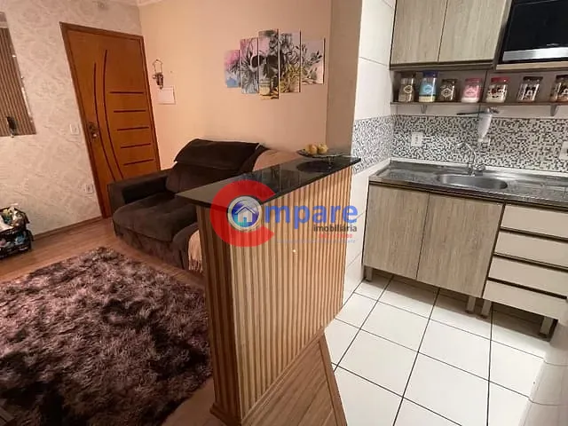 Apartamento 2 quartos e 1 banheiro, à venda, no bairro Jardim Silvestre em Guarulhos
