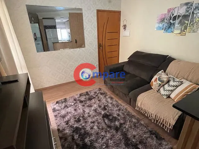 Apartamento 2 quartos e 1 banheiro, à venda, no bairro Jardim Silvestre em Guarulhos