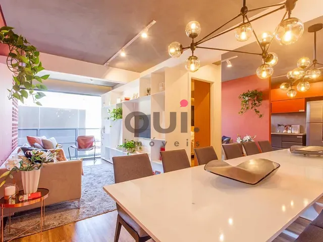 Apartamento 2 quartos e 2 banheiros, à venda, no bairro Pinheiros em São Paulo