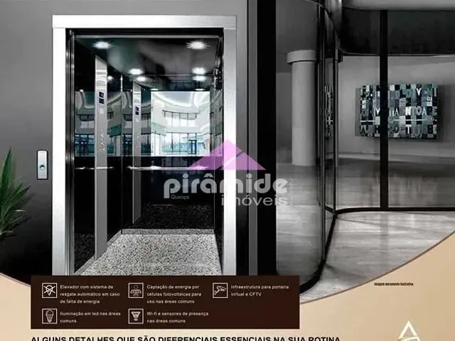 Apartamento com 58m² 2 quartos e 2 banheiros, à venda, no bairro Floresta em São José Dos Campos