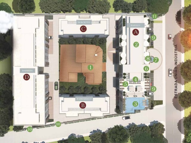 Apartamento à venda, no bairro Itaipava em Petrópolis