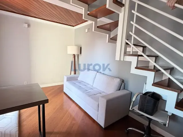 Apartamento com 60m² 1 quarto e 2 banheiros, para alugar, no bairro Cambuí em Campinas