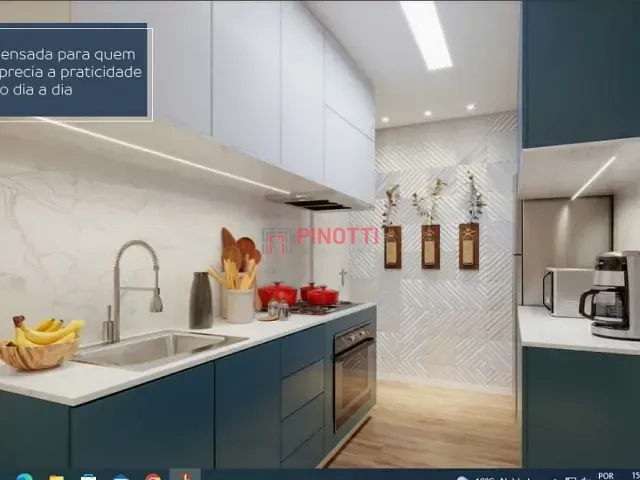 Apartamento 2 quartos e 2 banheiros, à venda, no bairro Vila Baeta Neves em São Bernardo do Campo