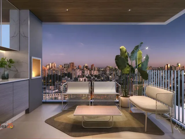 Apartamento 3 quartos e 2 banheiros, à venda, no bairro Ahú em Curitiba