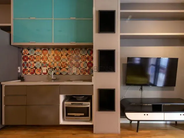 Apartamento 1 quarto e 1 banheiro, para alugar, no bairro Bela Vista em São Paulo