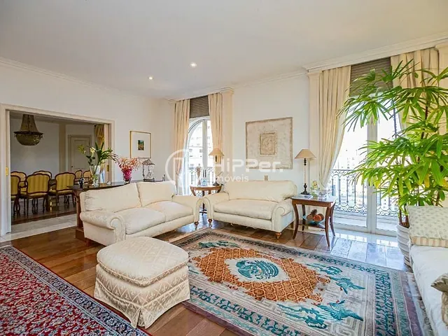 Apartamento 5 quartos e 5 banheiros, à venda, no bairro Higienópolis em São Paulo