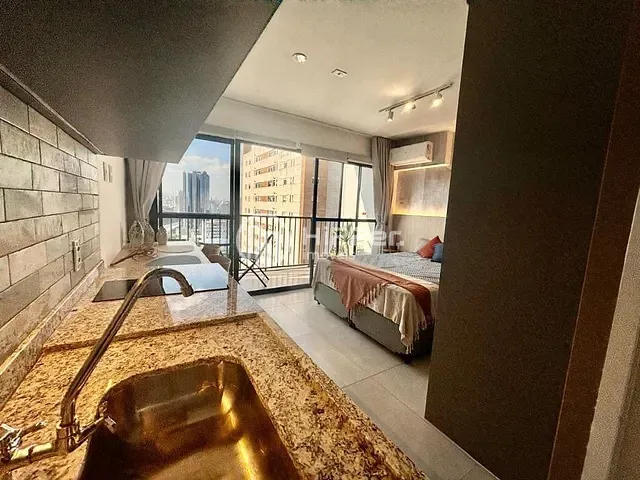 Apartamento 1 quarto e 1 banheiro, para alugar, no bairro Água Branca em São Paulo