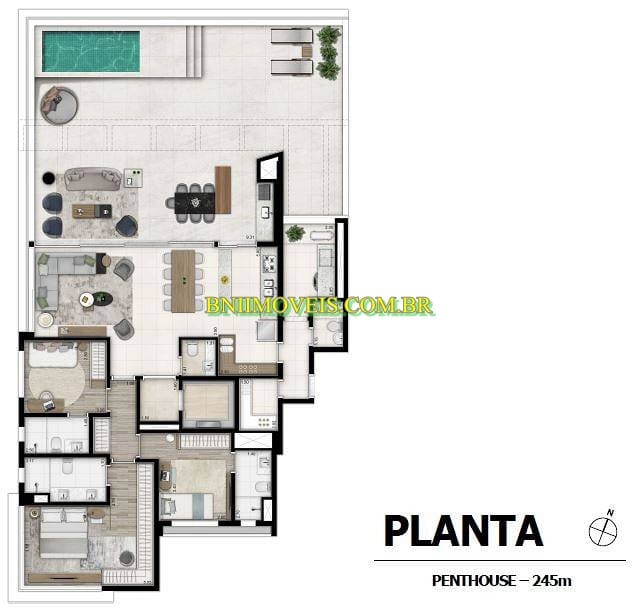 Apartamento, 3 quartos, 171 m² - Foto 20