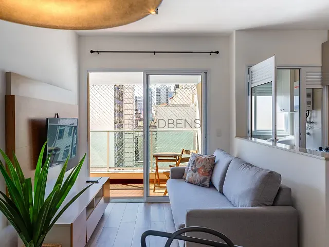 Apartamento 1 quarto e 1 banheiro, para alugar, no bairro Bela Vista em São Paulo