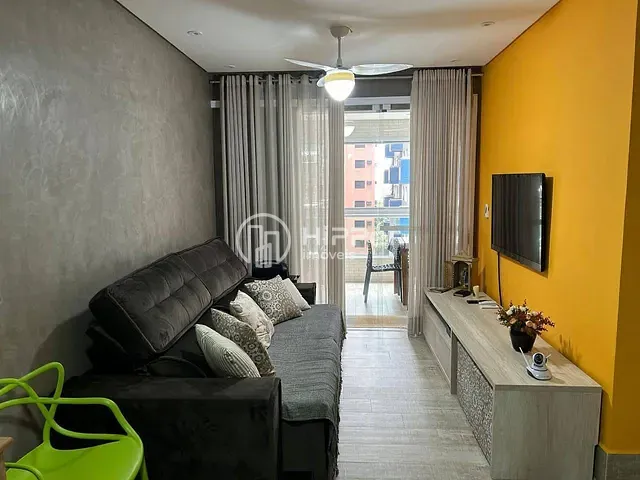 Apartamento 2 quartos e 2 banheiros, à venda, no bairro Canto do Forte em Praia Grande