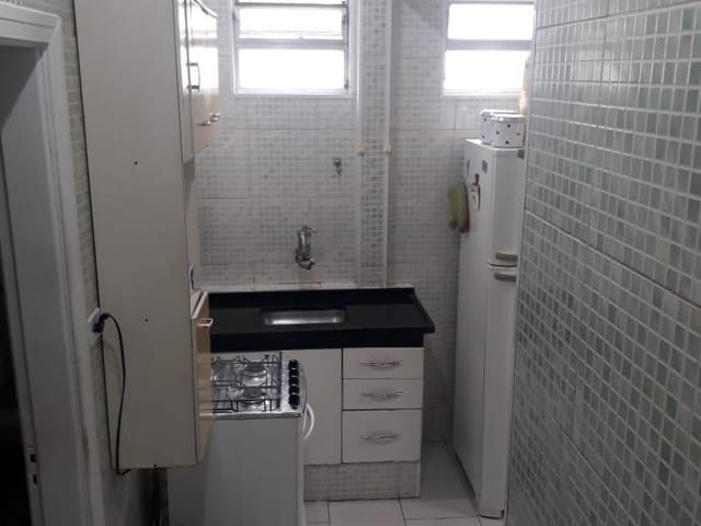 Foto do Apartamento - Apartamento à venda, 30 m² por R$ 150.000,00 - Centro - São Vicente/SP | Paulista Imóveis
