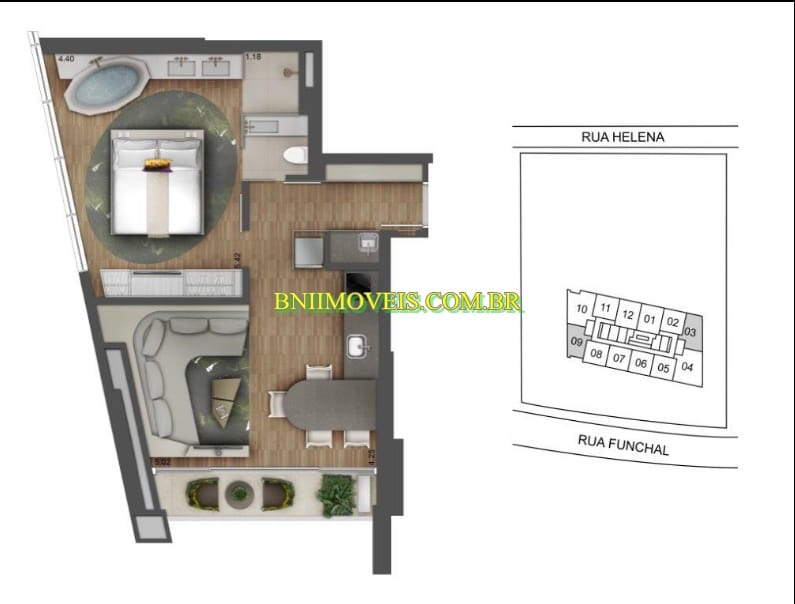 Apartamento, 2 quartos, 53 m² - Foto 20
