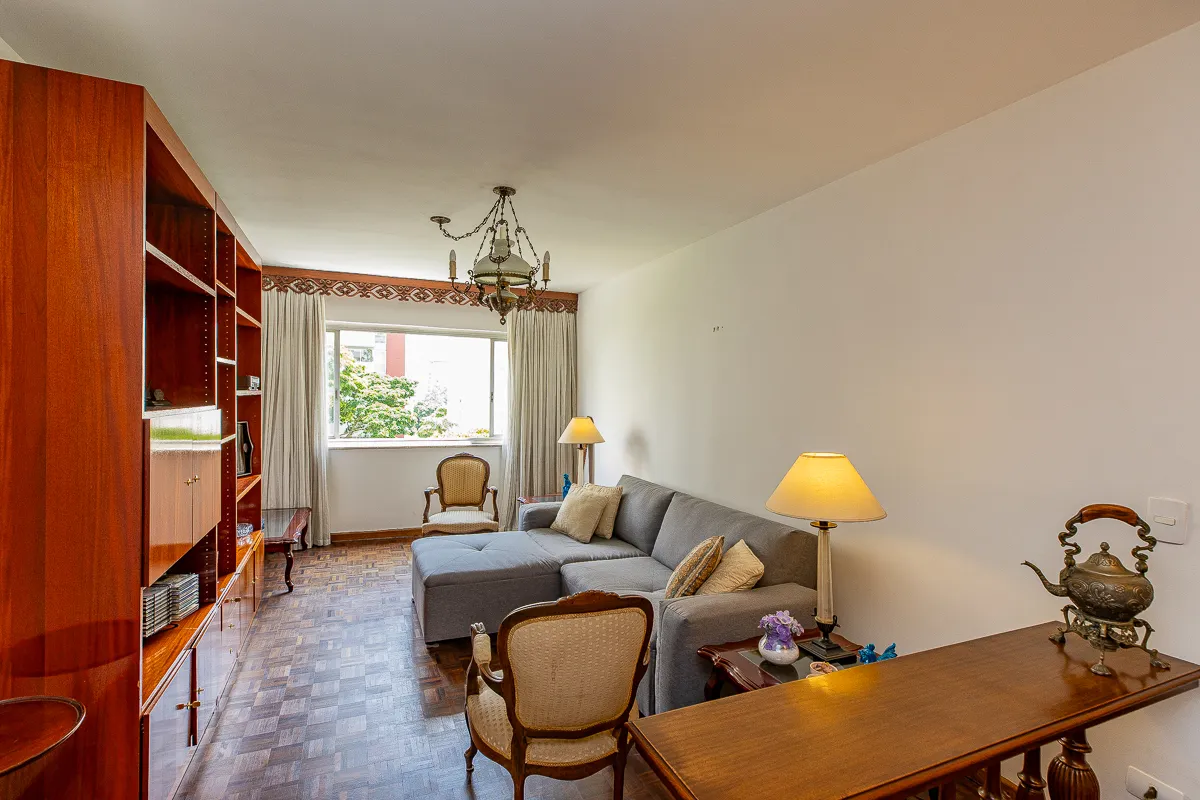 Apartamento para venda em Higienópolis com 4 quartos, sendo 2 suítes, 165m²