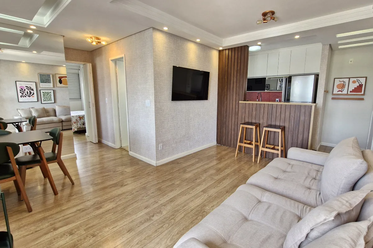 Apartamento para venda em Parque Novo Mundo com 2 quartos, sendo 1 suíte, 63m²