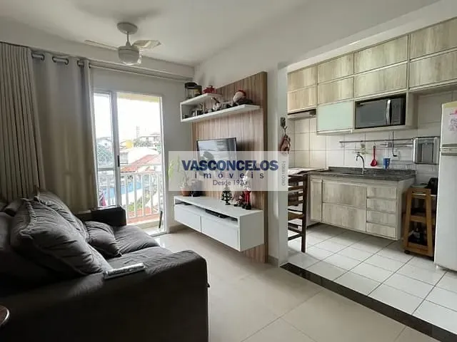 Apartamento 2 quartos e 1 banheiro, à venda, no bairro Parque Residencial Flamboyant em São José dos Campos