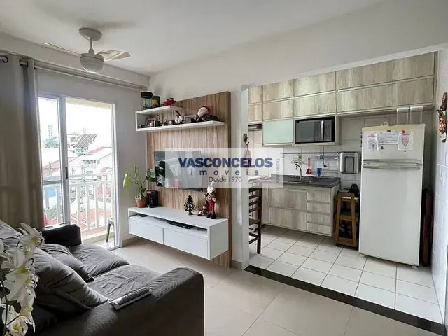 Apartamento 2 quartos e 1 banheiro, à venda, no bairro Parque Residencial Flamboyant em São José dos Campos